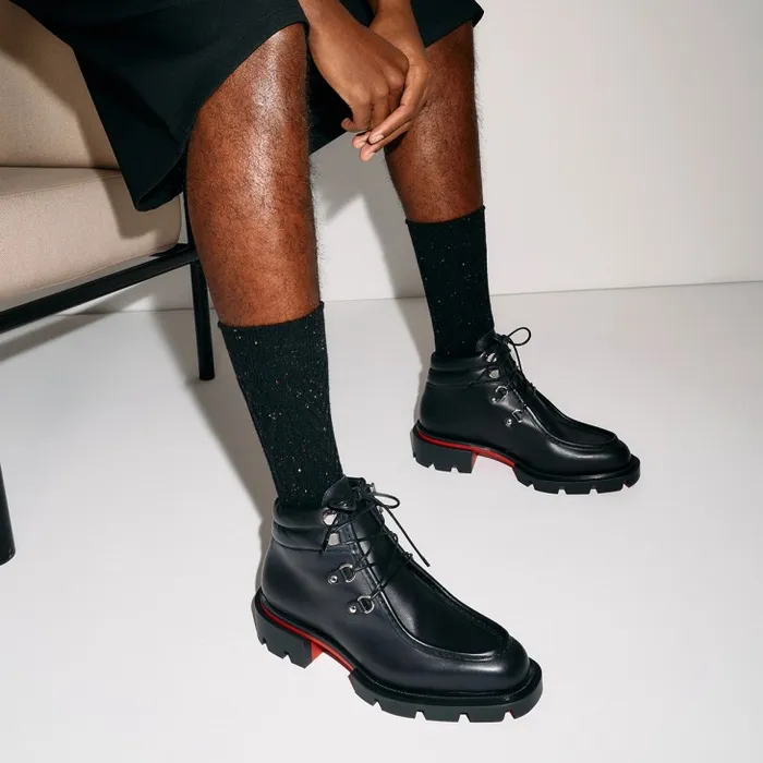 Men Our Pabelito Boot Boots 8211 Calf Leather 8211 Black Christian Louboutin Boots