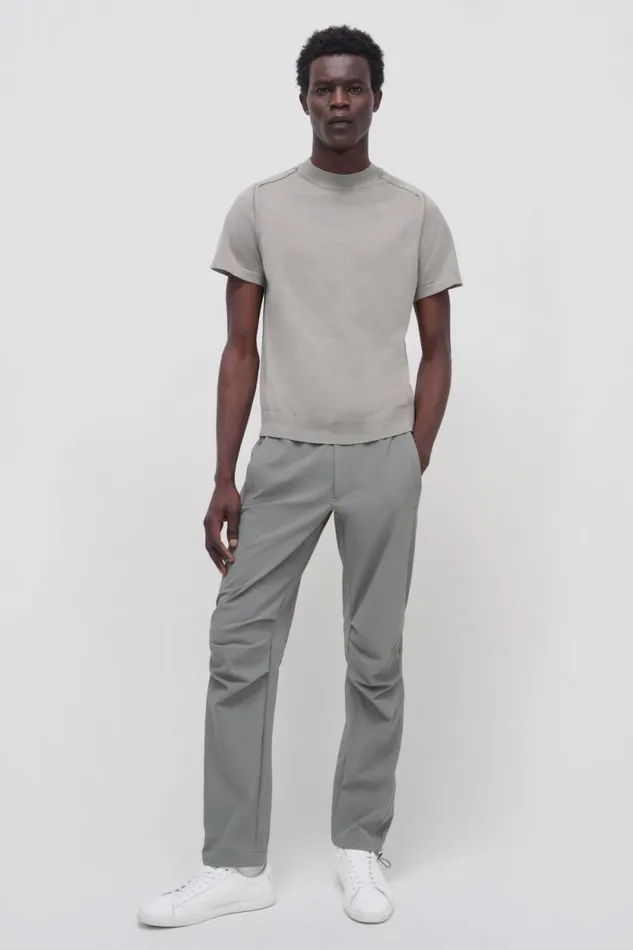 Men Pants and Bottoms Jonathan Simkhai Caruso Jogger Green Jogger Pants