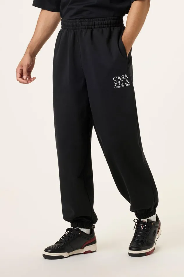 Men Pants and Shorts Fila CASA FILA Country Club Jogger 001 Black Men Pants and Shorts Fila CASA FILA Country Club Jogger 001 Black