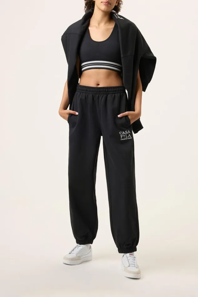 Men Pants and Shorts Fila CASA FILA Country Club Jogger 001 Black Men Pants and Shorts Fila CASA FILA Country Club Jogger 001 Black