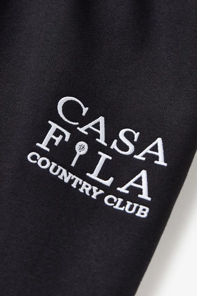 Men Pants and Shorts Fila CASA FILA Country Club Jogger 001 Black Men Pants and Shorts Fila CASA FILA Country Club Jogger 001 Black