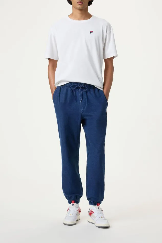 Men Pants and Shorts Fila Denim Research Jogger