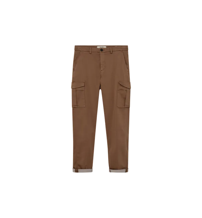 Men Pants MOS MOSH MMGHunt Soft Cargo Pant Brown Latte Men Pants MOS MOSH MMGHunt Soft Cargo Pant Brown Latte