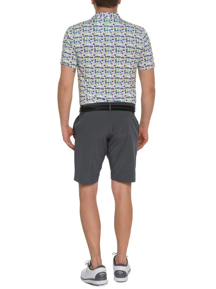 Men Polos and TShirts Robert Graham COCKTAIL HOUR KNIT POLO Navy