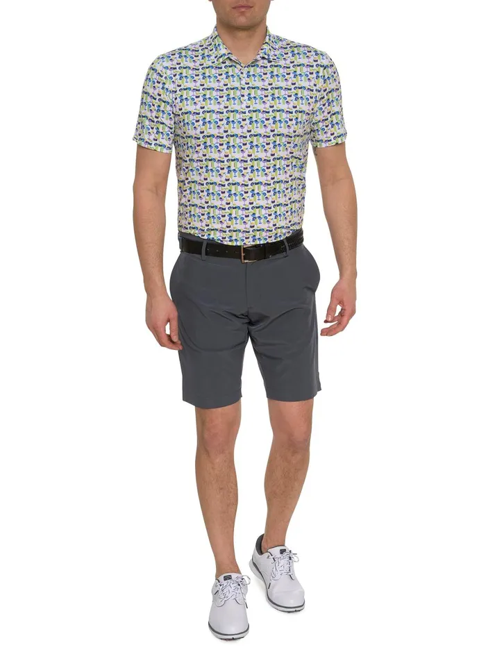 Men Polos and TShirts Robert Graham COCKTAIL HOUR KNIT POLO Navy