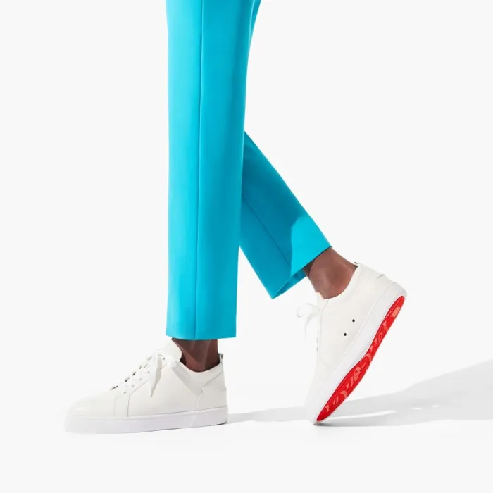 Men Rantulow Sneakers 8211 Grained Calf Leather 8211 Latte Christian Louboutin Sneakers Men Rantulow Sneakers 8211 Grained Calf Leather 8211 Latte Christian Louboutin Sneakers