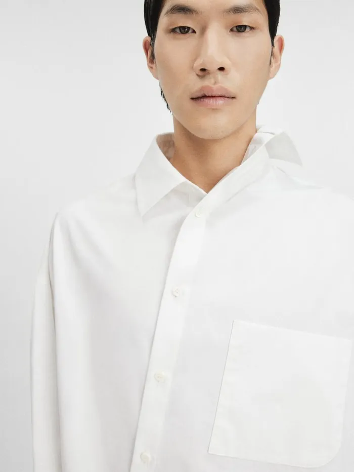 Men Shirts JACQUEMUS The Cuadro Shirt White Men Shirts JACQUEMUS The Cuadro Shirt White