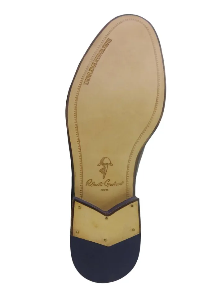 Men Shoes Robert Graham MANHATTAN SHOES Dark Brown