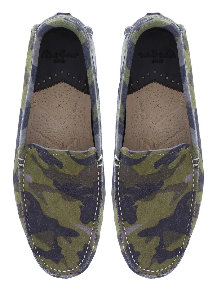Men Shoes Robert Graham PHASE PRINTED LOAFER Army