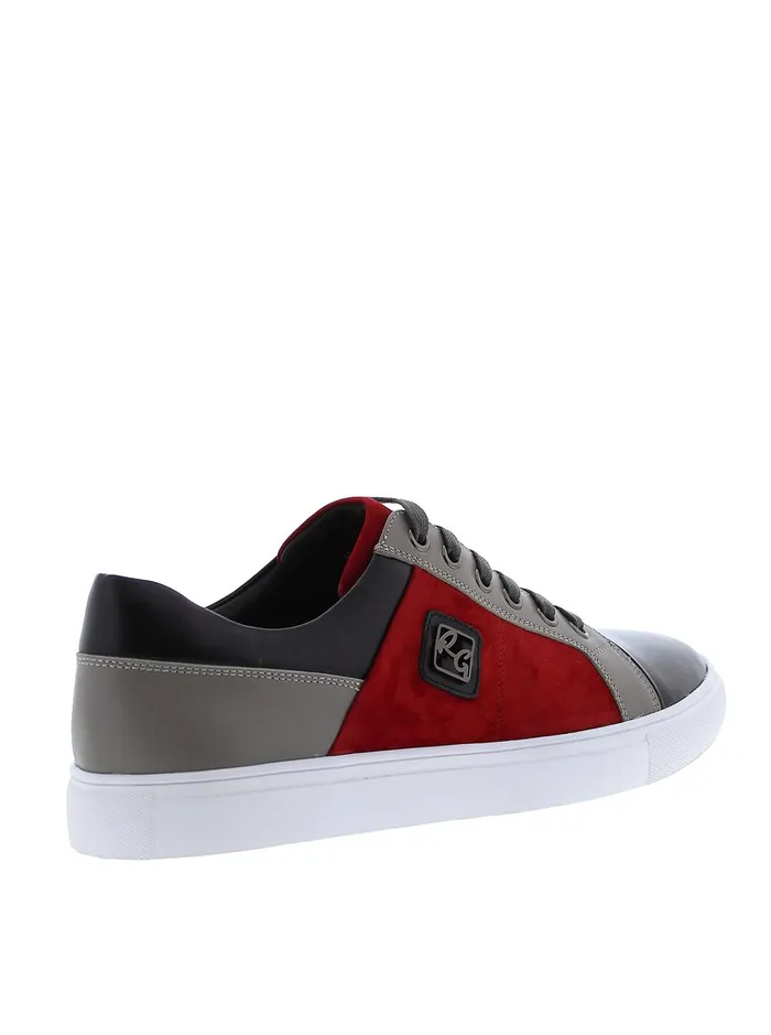 Men Shoes Robert Graham TRIXIE C LACE UP SNEAKER Red