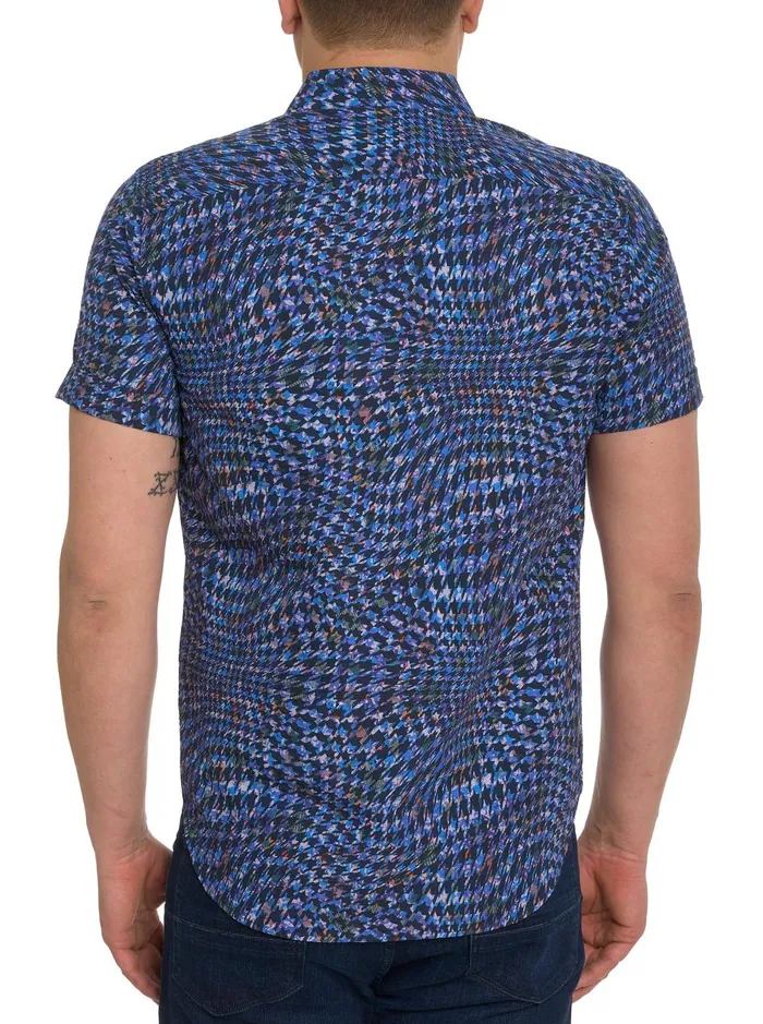 Men Short Sleeve Button Down Shirts Robert Graham MULLIGAN SHORT SLEEVE BUTTON DOWN SHIRT Multi
