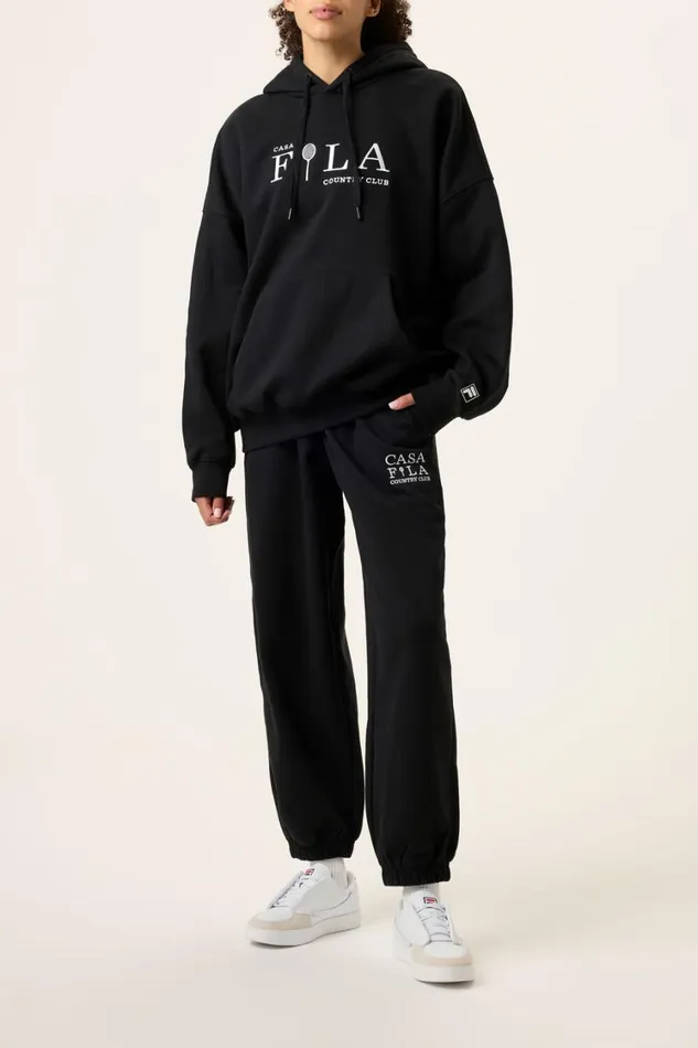 Men Sweatshirts and Hoodies Fila Casa Fila Country Club Hoodie 001 Black Men Sweatshirts and Hoodies Fila Casa Fila Country Club Hoodie 001 Black