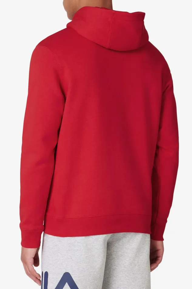 Men Sweatshirts and Hoodies Fila Classic Pullover Hoodie 600 Fila Red