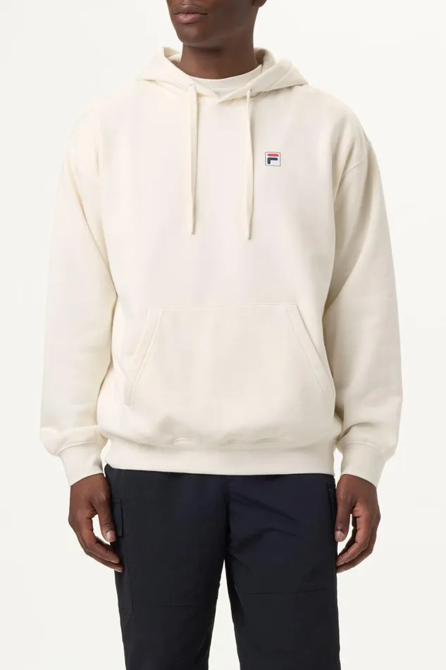 Men Sweatshirts and Hoodies Fila Classic Relaxed Hoodie 920 Gardenia Men Sweatshirts and Hoodies Fila Classic Relaxed Hoodie 920 Gardenia