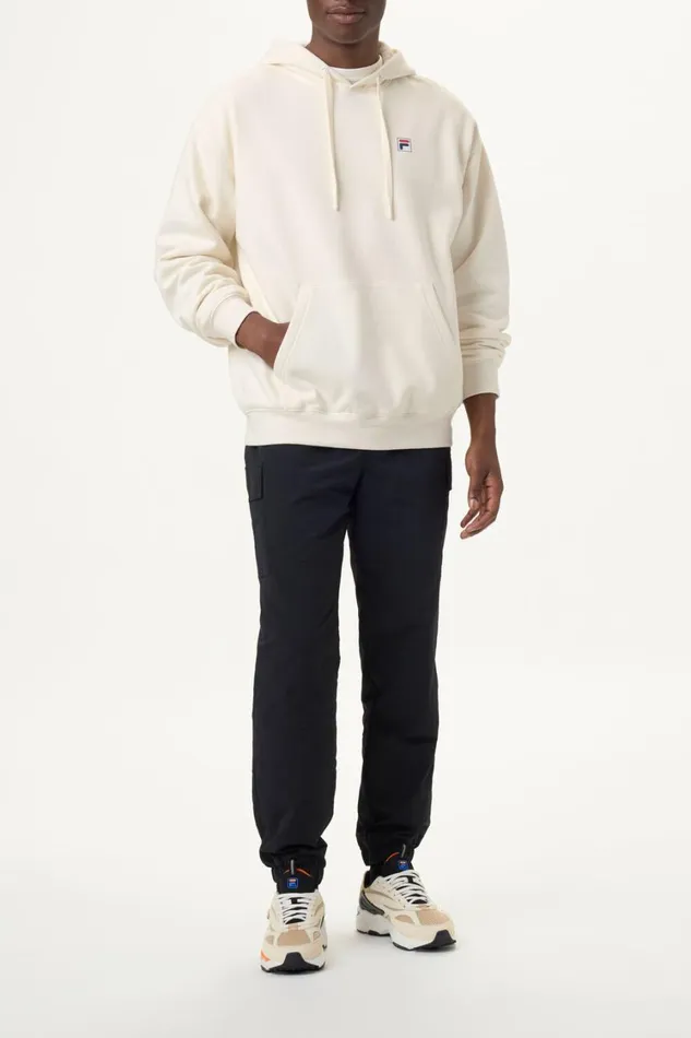 Men Sweatshirts and Hoodies Fila Classic Relaxed Hoodie 920 Gardenia Men Sweatshirts and Hoodies Fila Classic Relaxed Hoodie 920 Gardenia