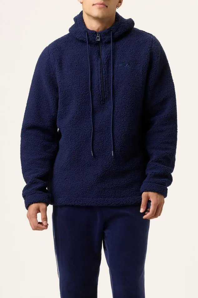 Men Sweatshirts and Hoodies Fila High Pile Fleece Jacket 400 Fila Navy Men Sweatshirts and Hoodies Fila High Pile Fleece Jacket 400 Fila Navy