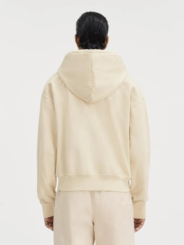 Men Sweatshirts and Joggings JACQUEMUS The Camargue Zipped Sweatshirt Light Beige Men Sweatshirts and Joggings JACQUEMUS The Camargue Zipped Sweatshirt Light Beige
