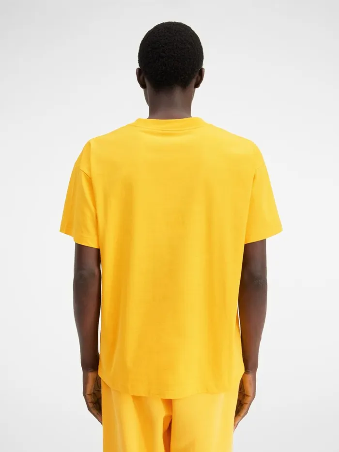 Men Tshirts JACQUEMUS The Jacquemus Tshirt Yellow Men Tshirts JACQUEMUS The Jacquemus Tshirt Yellow