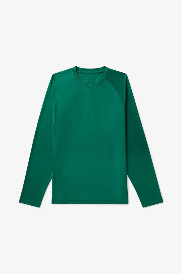 Men Tennis Fila UV Long Sleeve Blocker