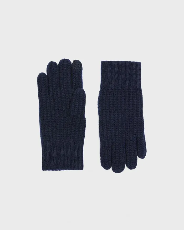Men Theory Hats Gloves Scarves Tech Gloves In Cashmere Baltic