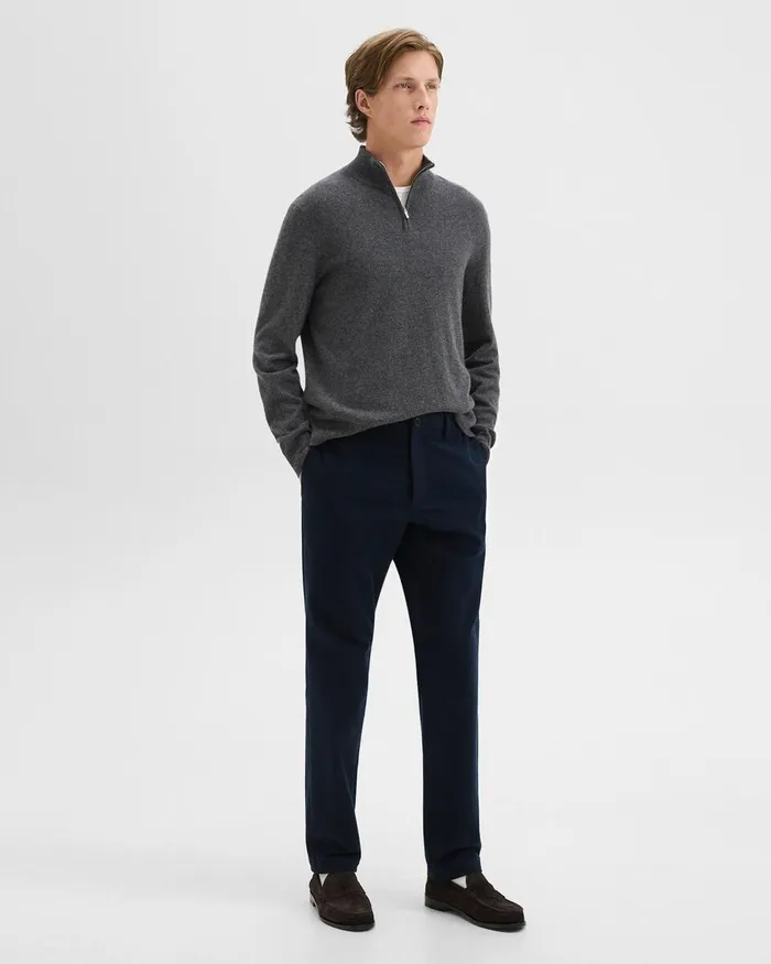 Men Theory Pants Zaine Pant In Moleskin Twill Baltic