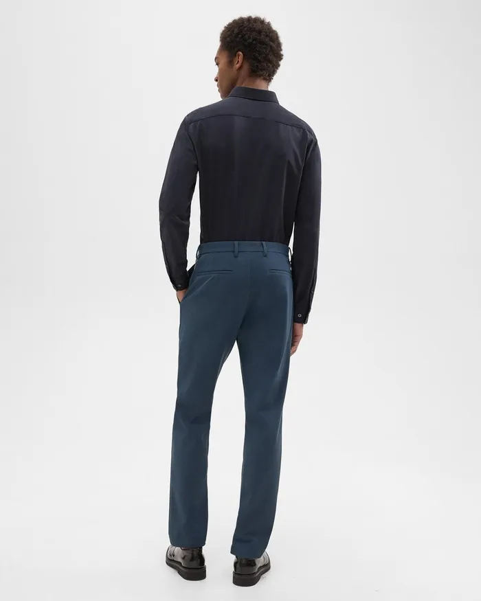 Men Theory Pants Zaine Pant In Precision Ponte Deep Sea Blue