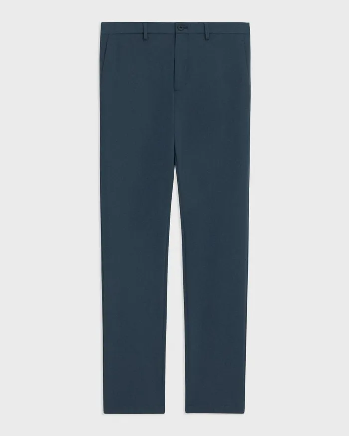 Men Theory Pants Zaine Pant In Precision Ponte Deep Sea Blue