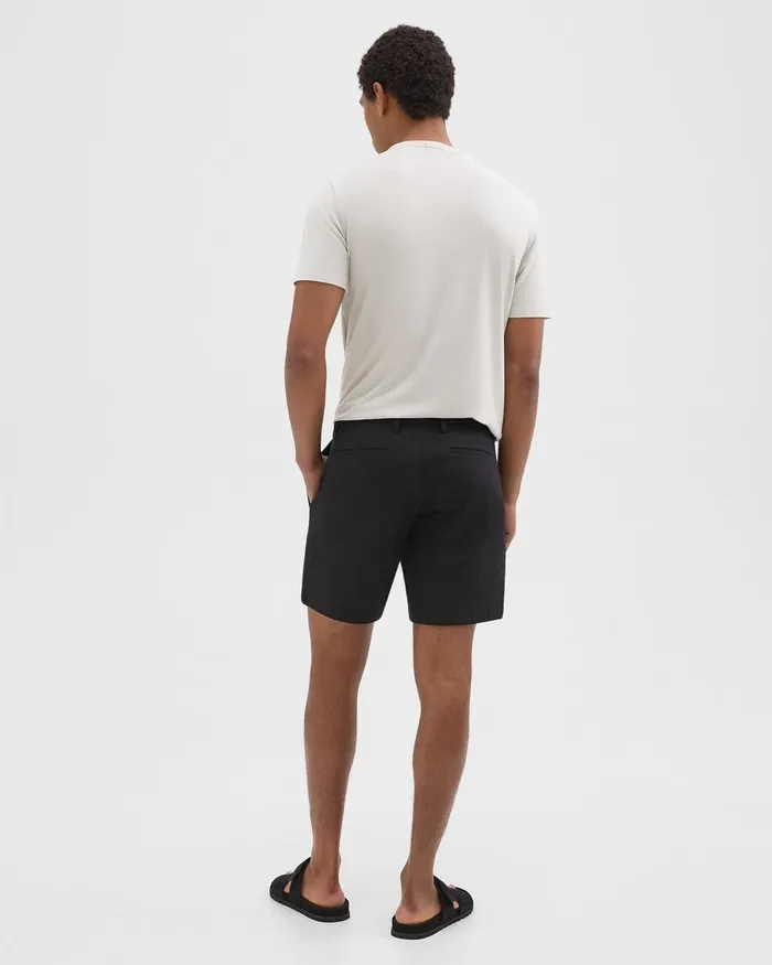 Men Theory Shorts Zaine Short In Stretch CottonBlend Black