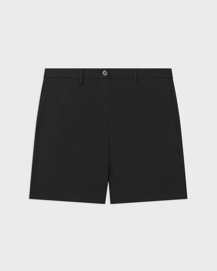 Men Theory Shorts Zaine Short In Stretch CottonBlend Black