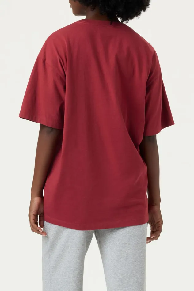 Men Tops and TShirts Fila Classic Relaxed Tee 601 Tibetan Red Men Tops and TShirts Fila Classic Relaxed Tee 601 Tibetan Red