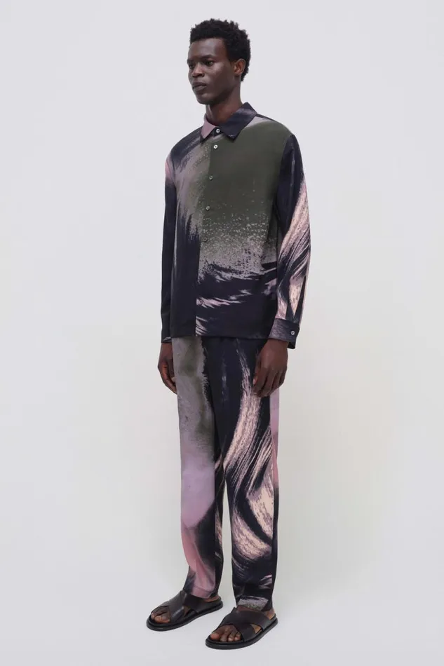 Men Tops and TShirts Jonathan Simkhai Finn Shirt