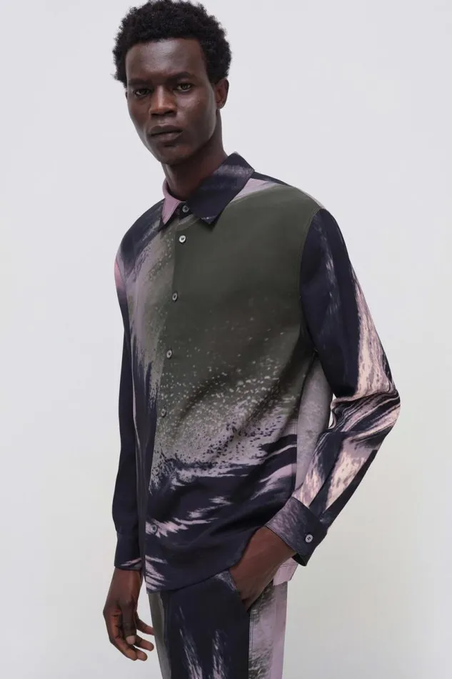 Men Tops and TShirts Jonathan Simkhai Finn Shirt