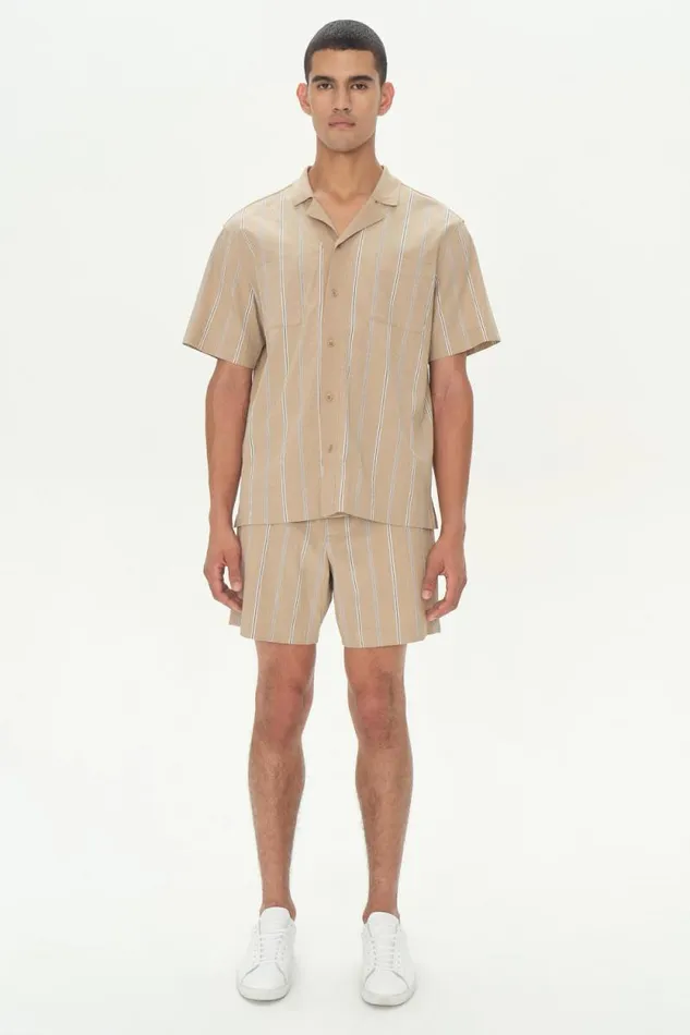 Men Tops and TShirts Jonathan Simkhai Justin Shirt