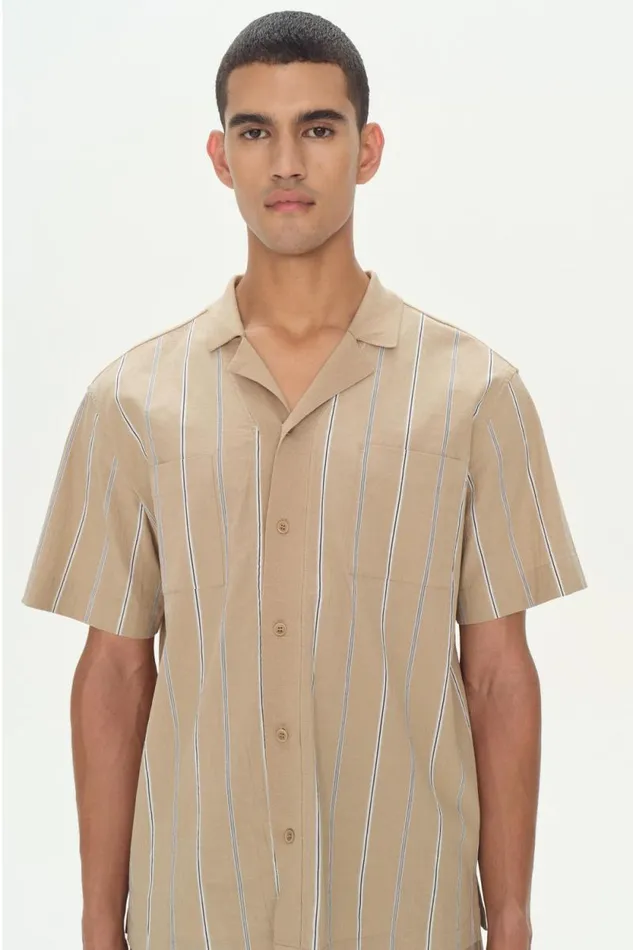 Men Tops and TShirts Jonathan Simkhai Justin Shirt Men Tops and TShirts Jonathan Simkhai Justin Shirt