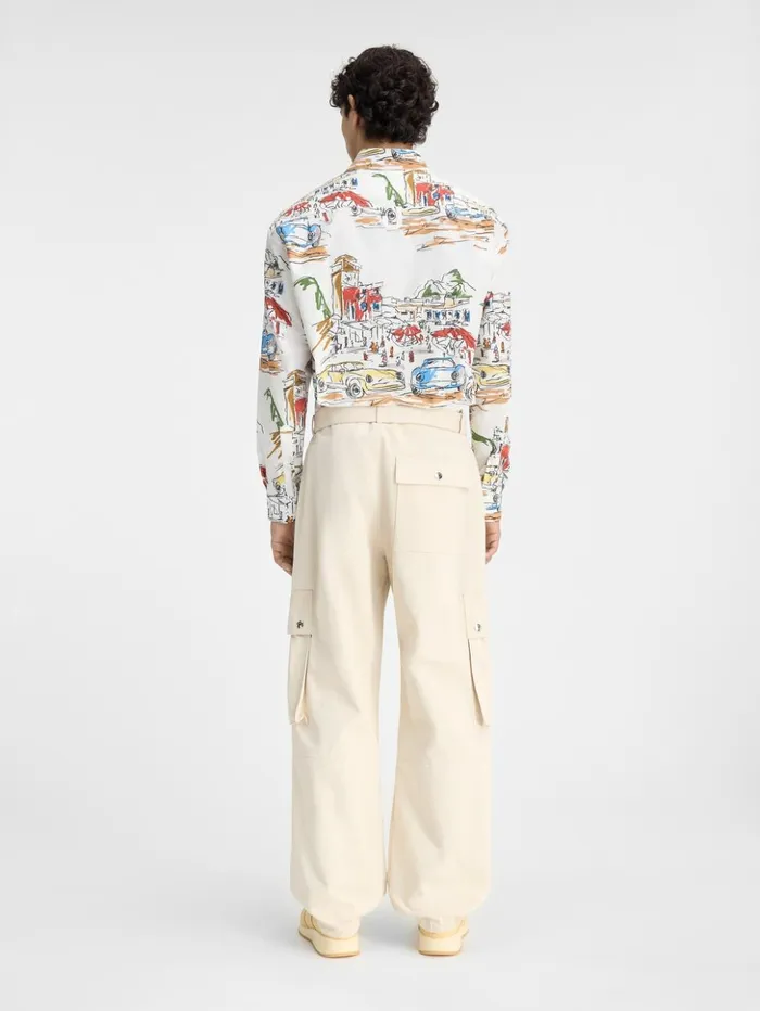 Men Trousers and Shorts JACQUEMUS The Cargo Pants Beige Men Trousers and Shorts JACQUEMUS The Cargo Pants Beige