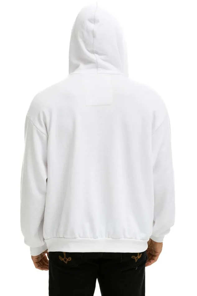 MenWomen Tops Aviator Nation 5 STRIPE RELAXED ZIP HOODIE 8211 WHITE 2 MenWomen Tops Aviator Nation 5 STRIPE RELAXED ZIP HOODIE 8211 WHITE 2
