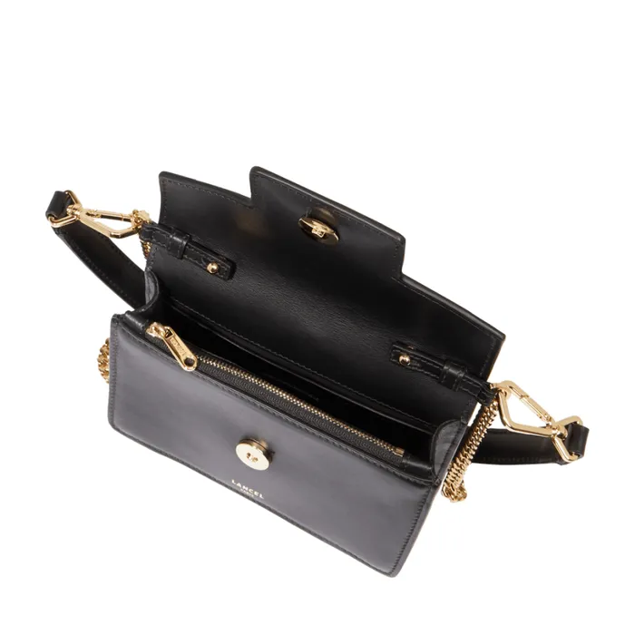 Mini Flap Bag Black Women Lancel Mini Bags