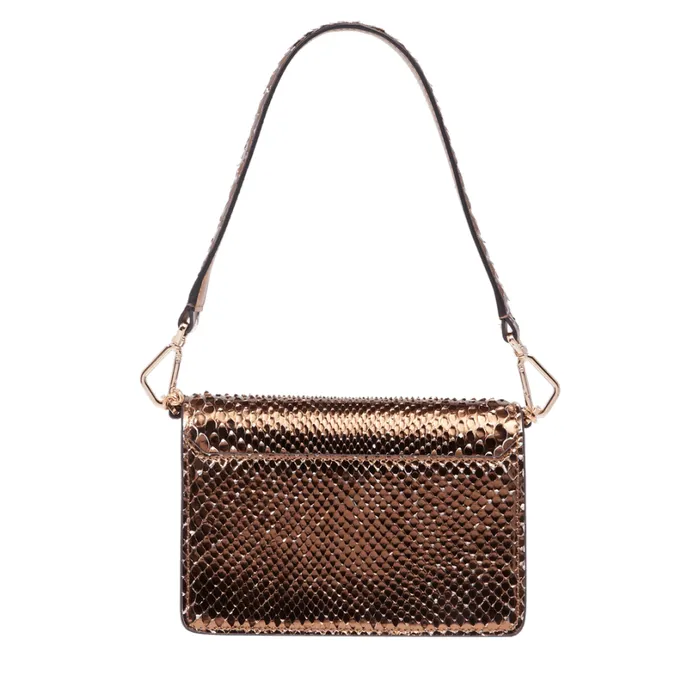 Mini Flap Bag Bronze Women Lancel The Exotics Mini Flap Bag Bronze Women Lancel The Exotics