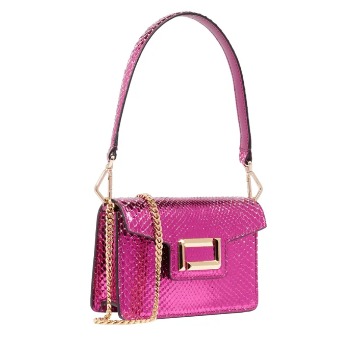 Mini Flap Bag Fuschia Women Lancel Mini Bags