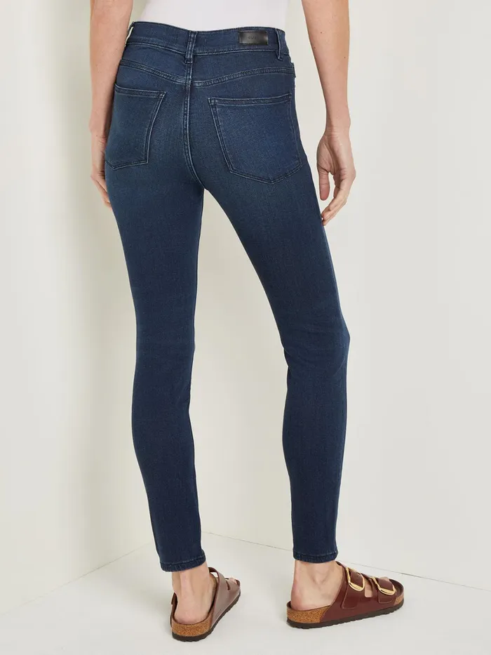 Misook Farrow HighRise Skinny Ankle Jeans Women Pants and Shorts Misook Farrow HighRise Skinny Ankle Jeans Women Pants and Shorts