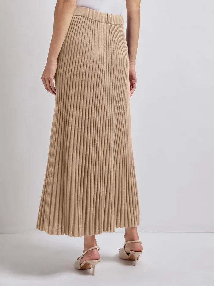 Misook Midi ALine Soft Ribbed Knit Skirt Women Skirts Misook Midi ALine Soft Ribbed Knit Skirt Women Skirts
