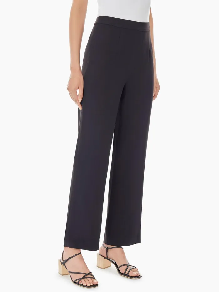 Misook Soft Crepe Wide Leg Pant Women Pants and Shorts