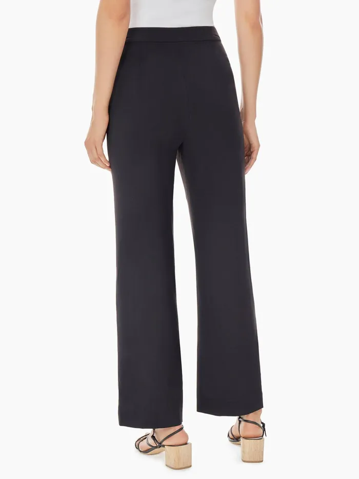 Misook Soft Crepe Wide Leg Pant Women Pants and Shorts