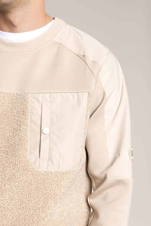 MOS MOSH MMGGlover Crew Sweat Soft Kit Men Sweatshirts