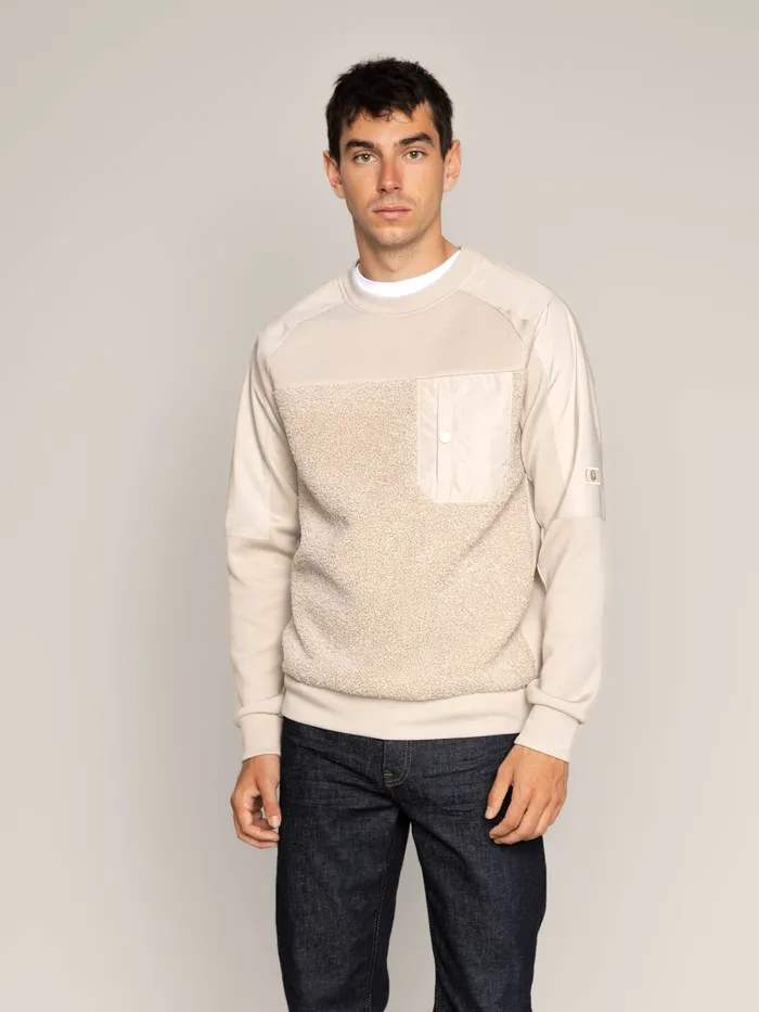 MOS MOSH MMGGlover Crew Sweat Soft Kit Men Sweatshirts MOS MOSH MMGGlover Crew Sweat Soft Kit Men Sweatshirts