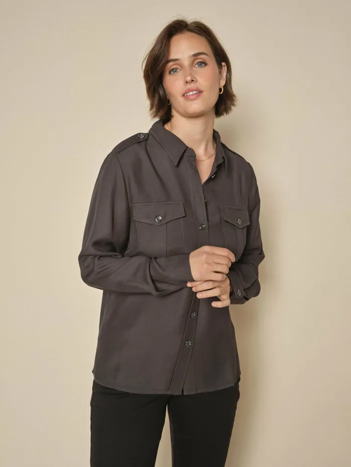 MOS MOSH MMMea Ozana Shirt Phantom Women Shirts