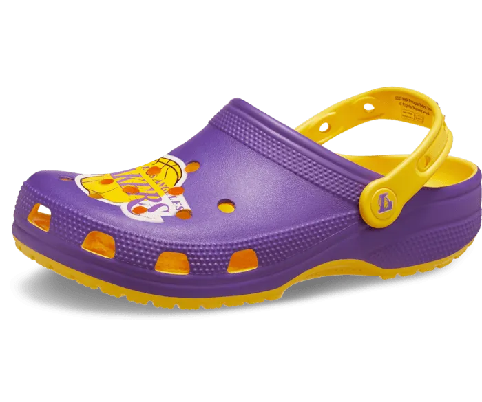 NBA Los Angeles Lakers Classic Clog Sunflower Men Crocs Clogs