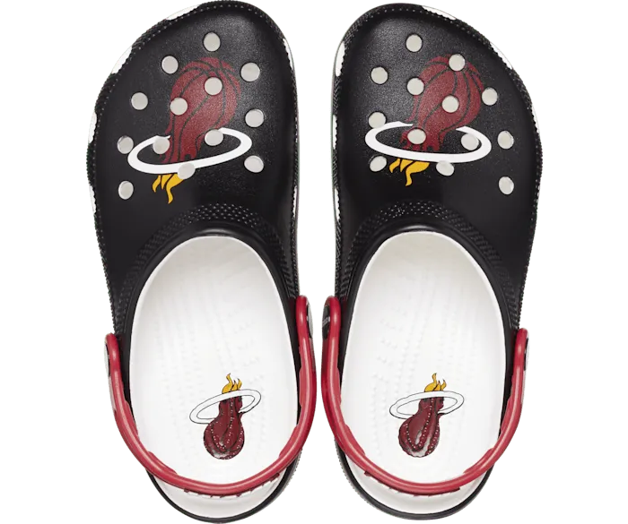 NBA Miami Heat Classic Clog Black Men Crocs Clogs