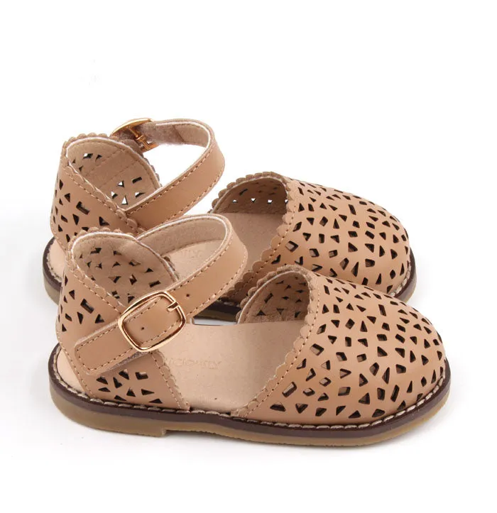 Nisolo Baby Toddler and Kids Shoes Women Pocket Hard Sole Sandal Tan Tan
