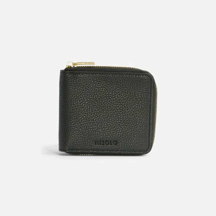 Nisolo Bags and Wallets Women Remi Zip Wallet Black